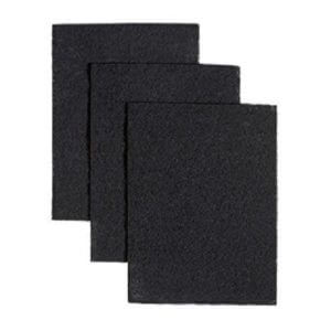 (3 Pack) Charcoal Carbon Pre-Filter Pads